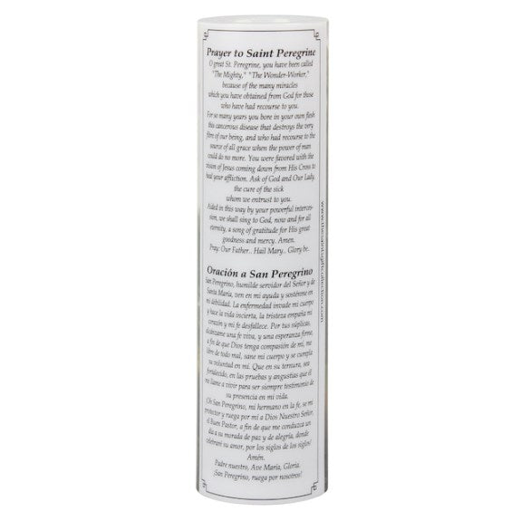 LED Candle – St. Peregrine, Patron of Cancer Patients