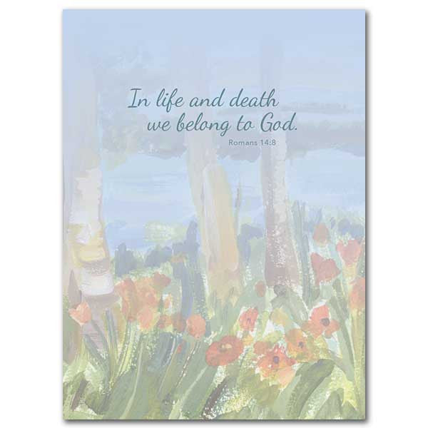 Although We Are So Very Sad New Celebration of Life Sympathy Card