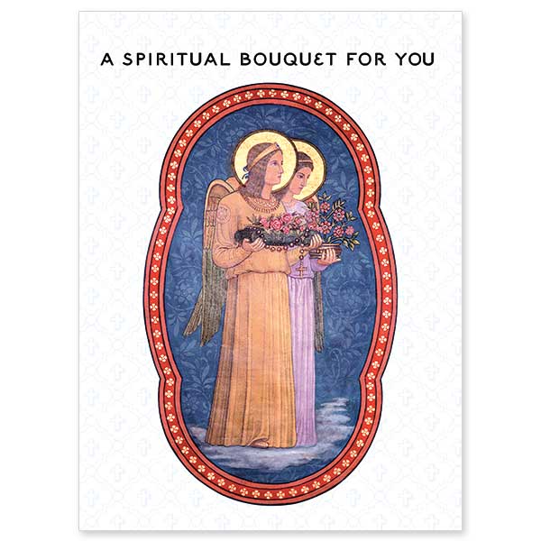 A Spiritual Bouquet for You Card
