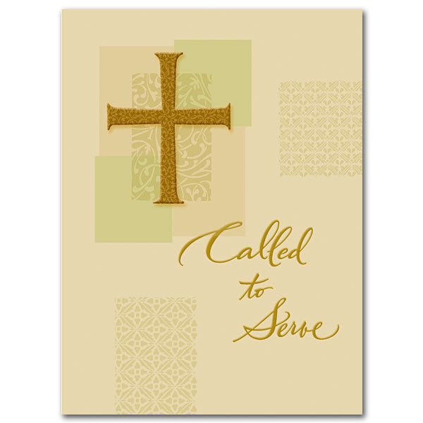 Called To Serve Ordination Card (Any Denomination)