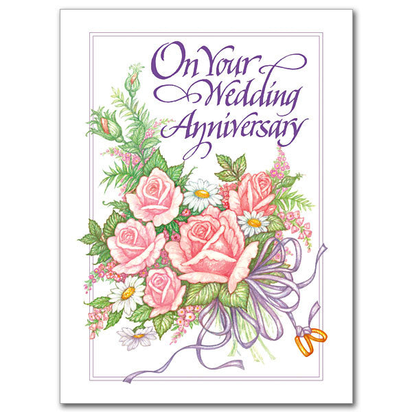 On Your Wedding Anniversary Wedding Anniversary Card