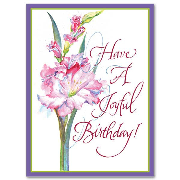 Have A Joyful Birthday Birthday Card
