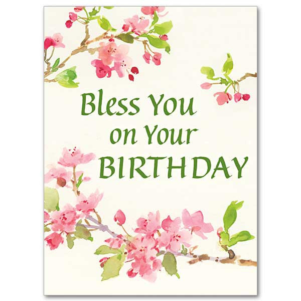 Bless You On Your Birthday Birthday Card