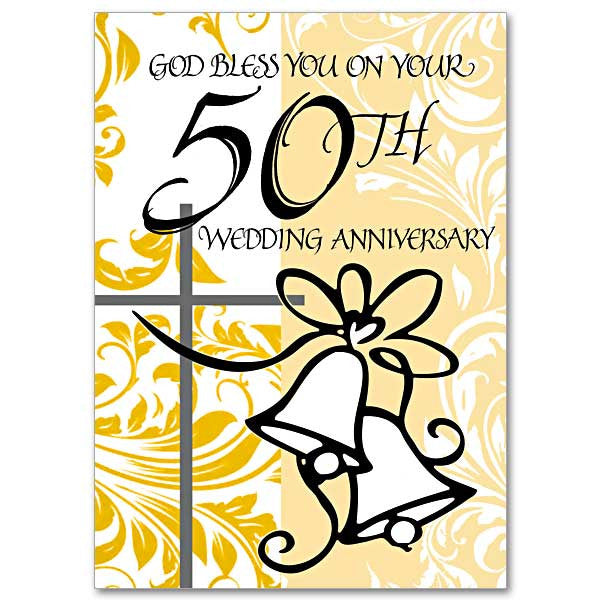 Dios los bendiga en su 50 aniversario de bodas