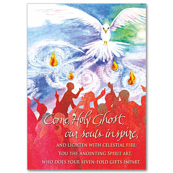 Come Holy Ghost  Confirmation Card