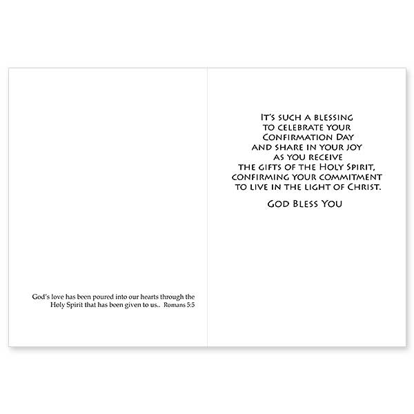 For Your Confirmation, Godchild Godchild Confirmation, Congratulations Card