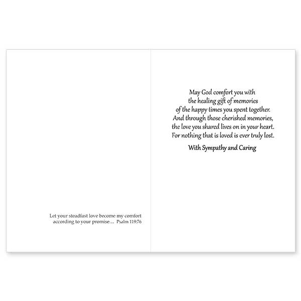 Love Lives On Sympathy Card