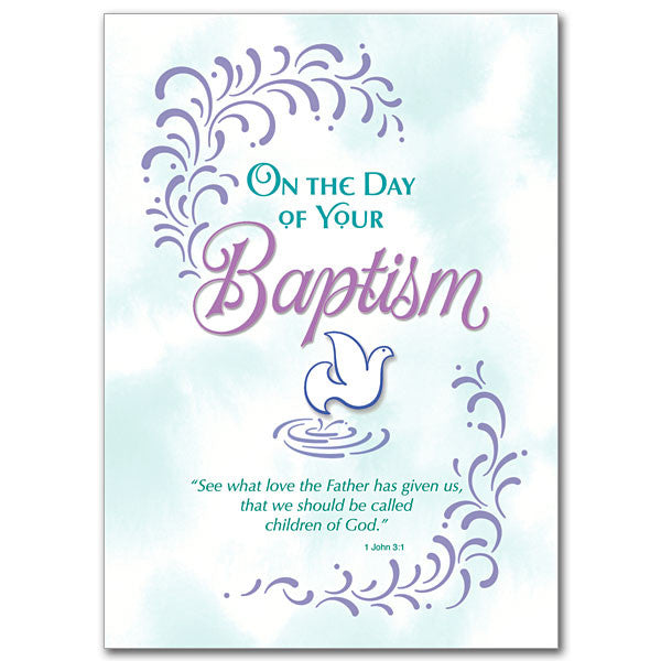 En el día de tu bautismo