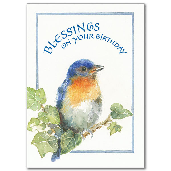 Blessings On Your Birthday Birthday Card