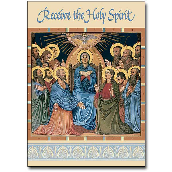 Receive The Holy Spirit Confirmation Card