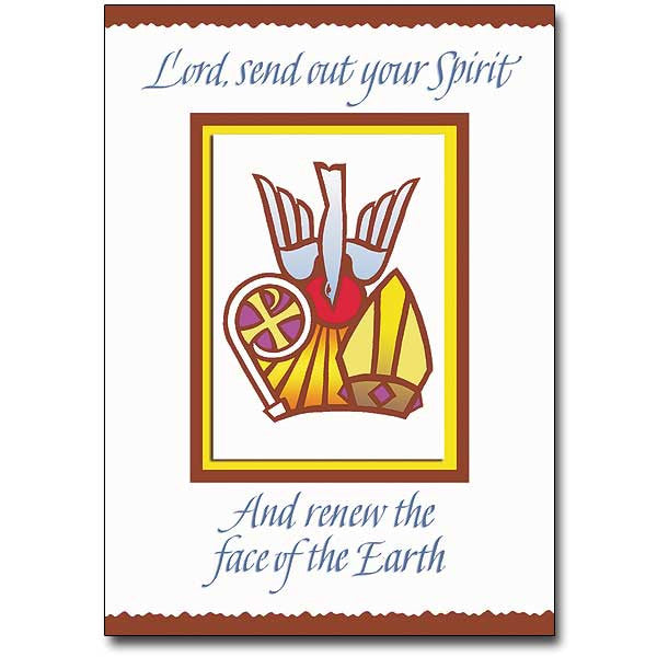 Lord Send Out Your Spirit Confirmation Card