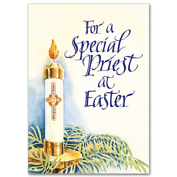 For A Special Priest At Easter Easter Card For Priest
