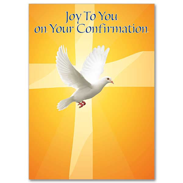 Joy To You On Your Confirmation Card