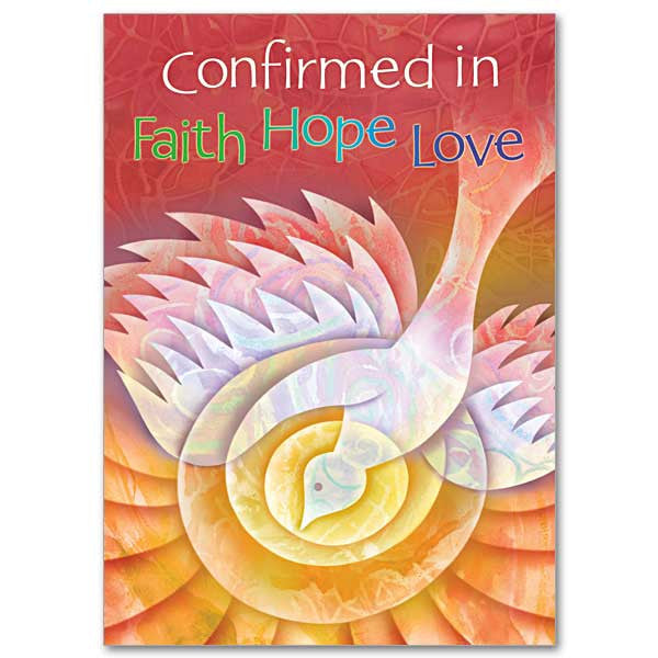 Confirmed In Faith Confirmation Card