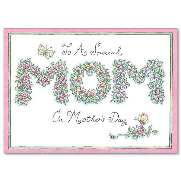 To A Special Mom Mothers Day Card