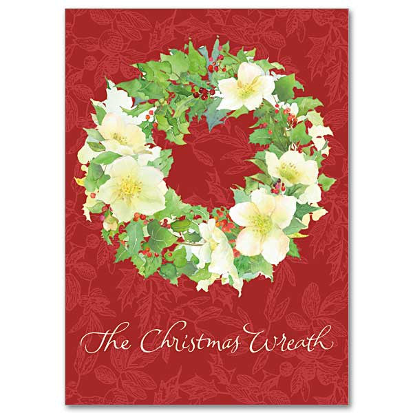 The Christmas Wreath Miracle Of Christmas Card