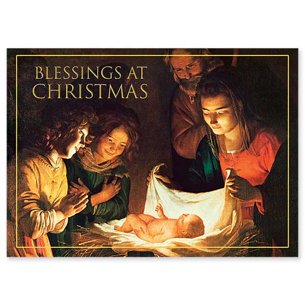 Blessings at Christmas: Miracle of Christmas Card