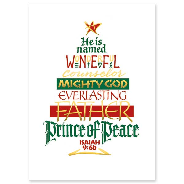 He Is Named Wonderful Counselor, Mighty God: Splendor Of Christmas
