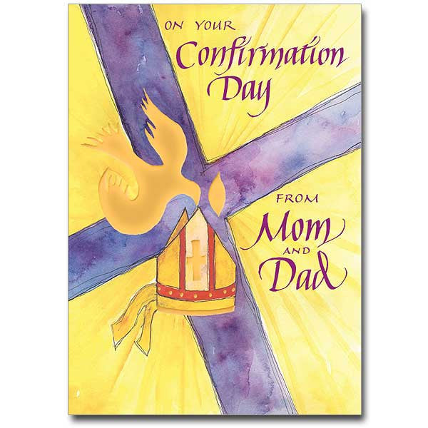 On Your Confirmation Day Confirmation From Mom & Dad