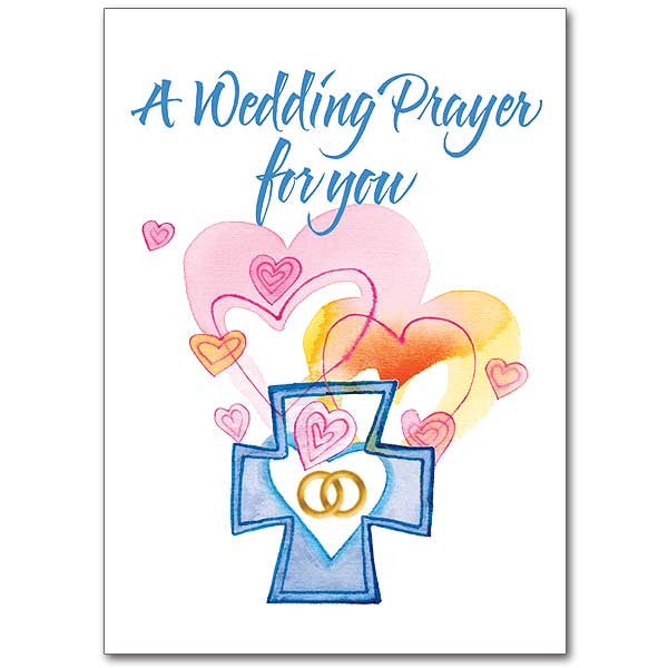 A Wedding Prayer For You Wedding Congratulations Card