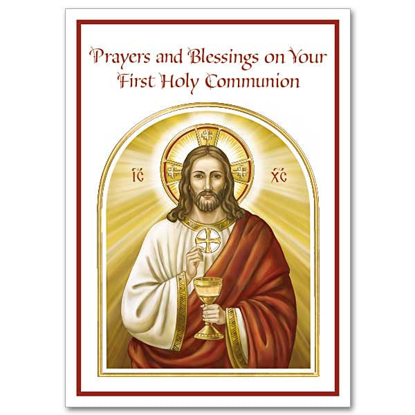 First Holy Communion Card