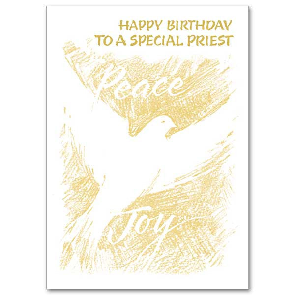 Feliz cumpleaños a un sacerdote especial