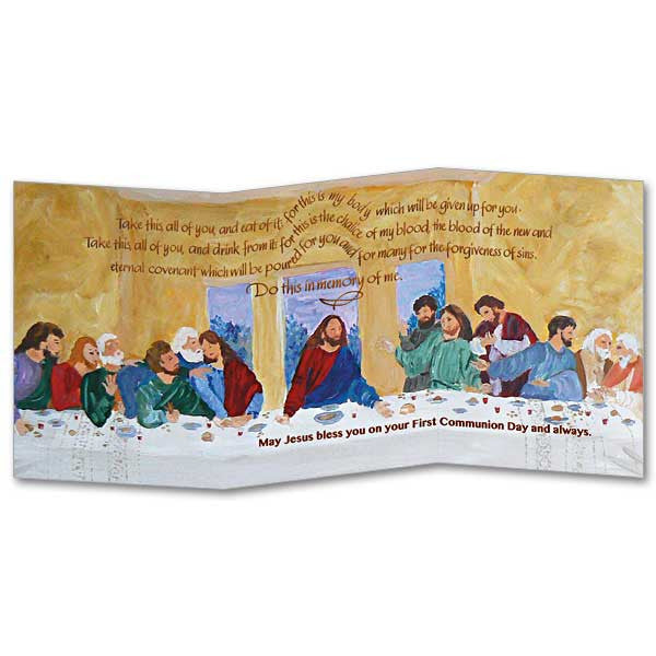 Take this all of You First Communion Card