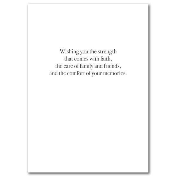 Sometimes Someone Comes Into This World: Sympathy Card