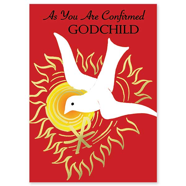 As You Are Confirmed, Godchild, Godchild Confirmation Congratulations