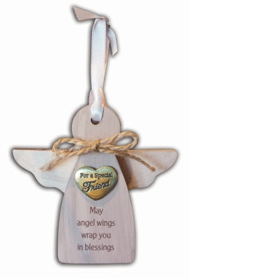 Angel Ornament with Gold Heart (several styles to choose from)