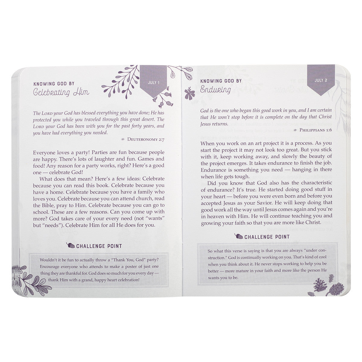 365 Days Knowing God For Girls Devotional Paperback Edition