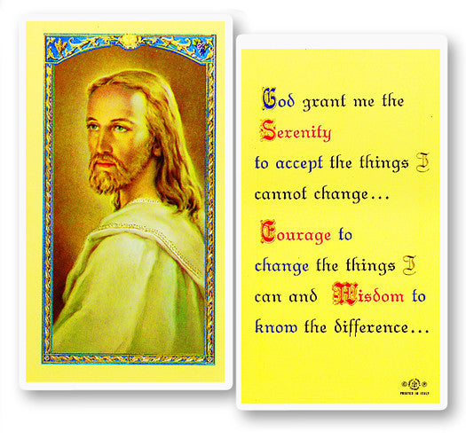 Serenity Prayer -Head Of Christ