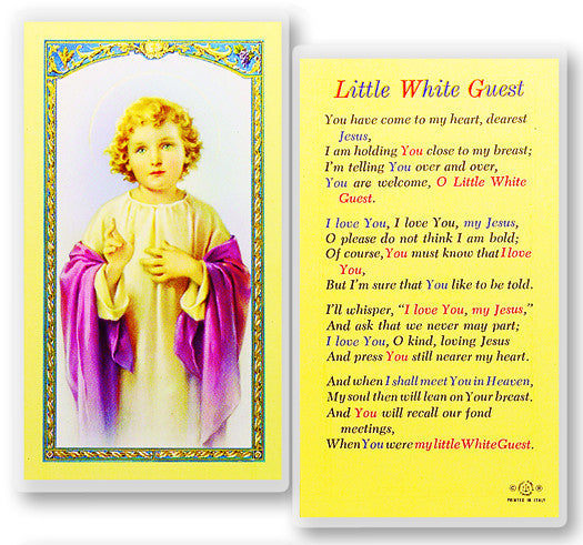 Little White Guest Christ Child