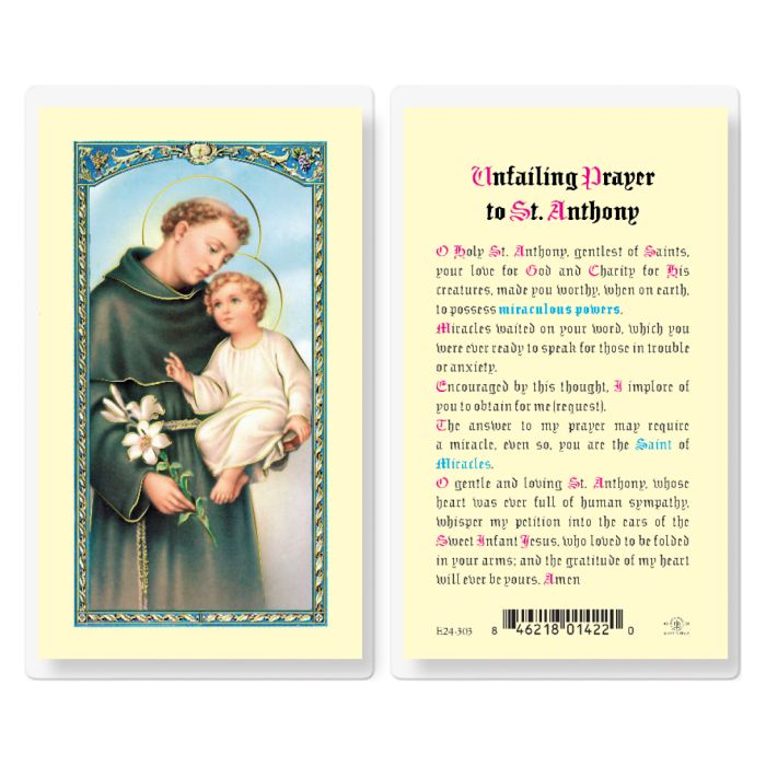 St Anthony - Unfailing Prayer
