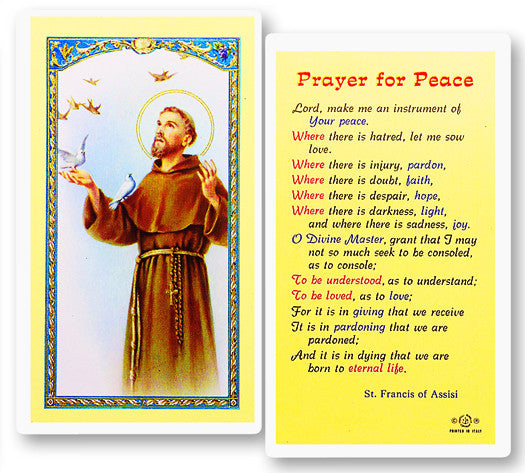 St. Francis - Prayer For Peace