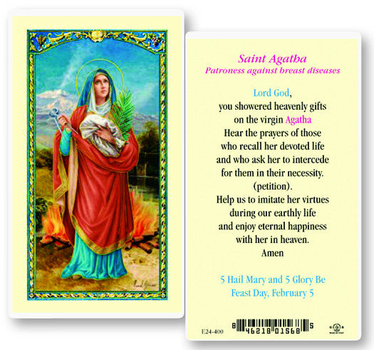 St Agatha W/Prayer