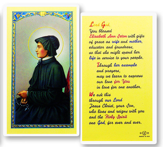 Prayer To St. Elizabeth Seton