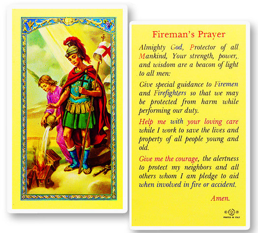 St Florian - Fireman Prayer