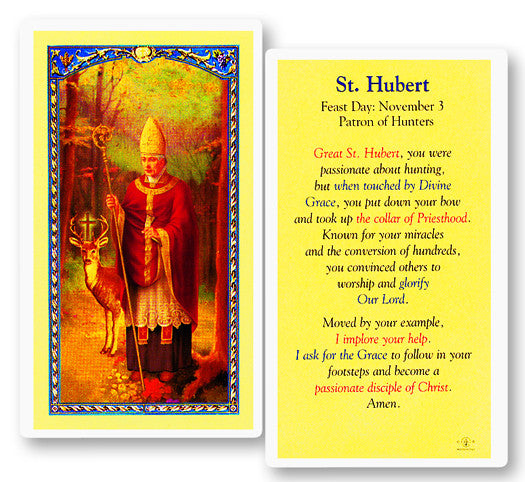 Oración a San Huberto