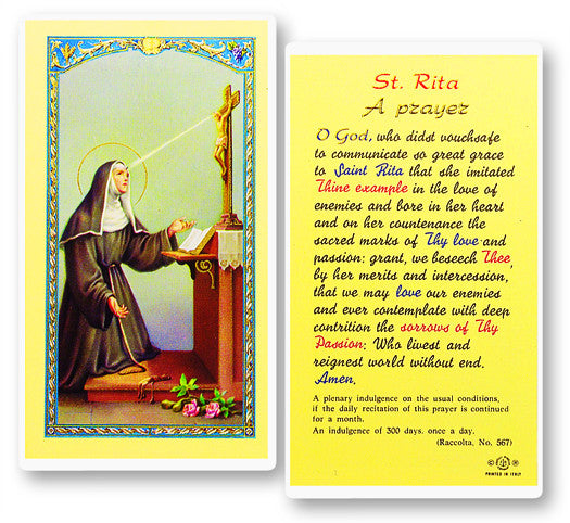 Prayer To St. Rita