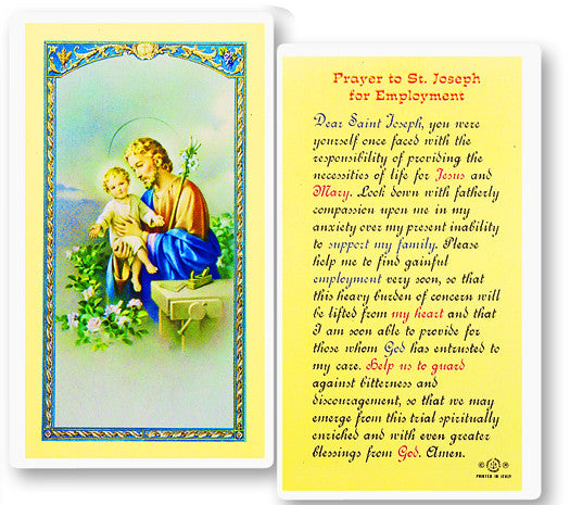 St Joseph-Employment Prayer
