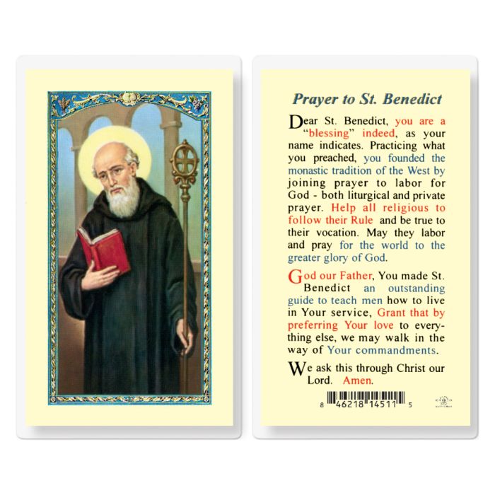 St Benedict - A Prayer To
