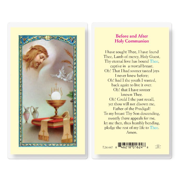 Prayer After Holy Communion