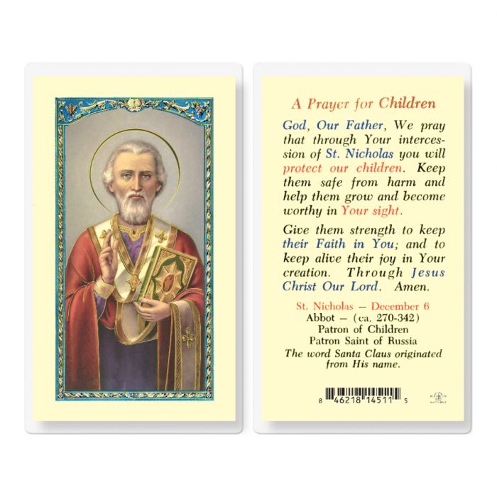 St. Nicholas - Prayer For Child