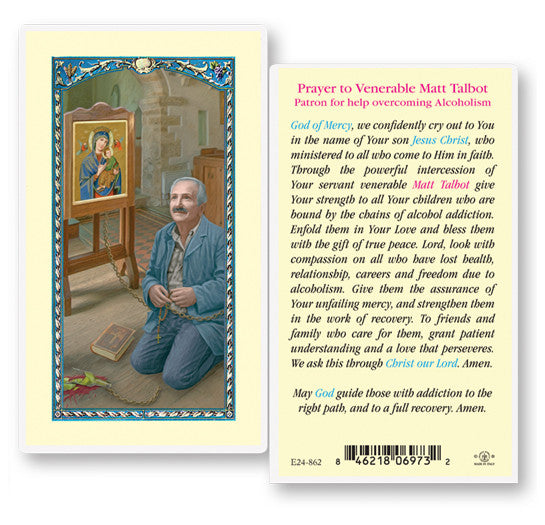 Prayer of Venerable Matt Talbot
