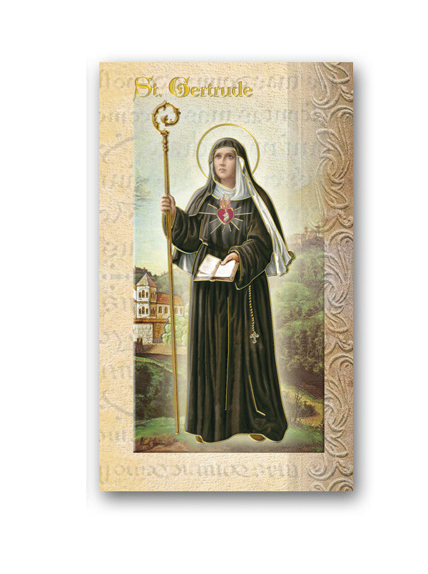 Biography Of St.Gertrude