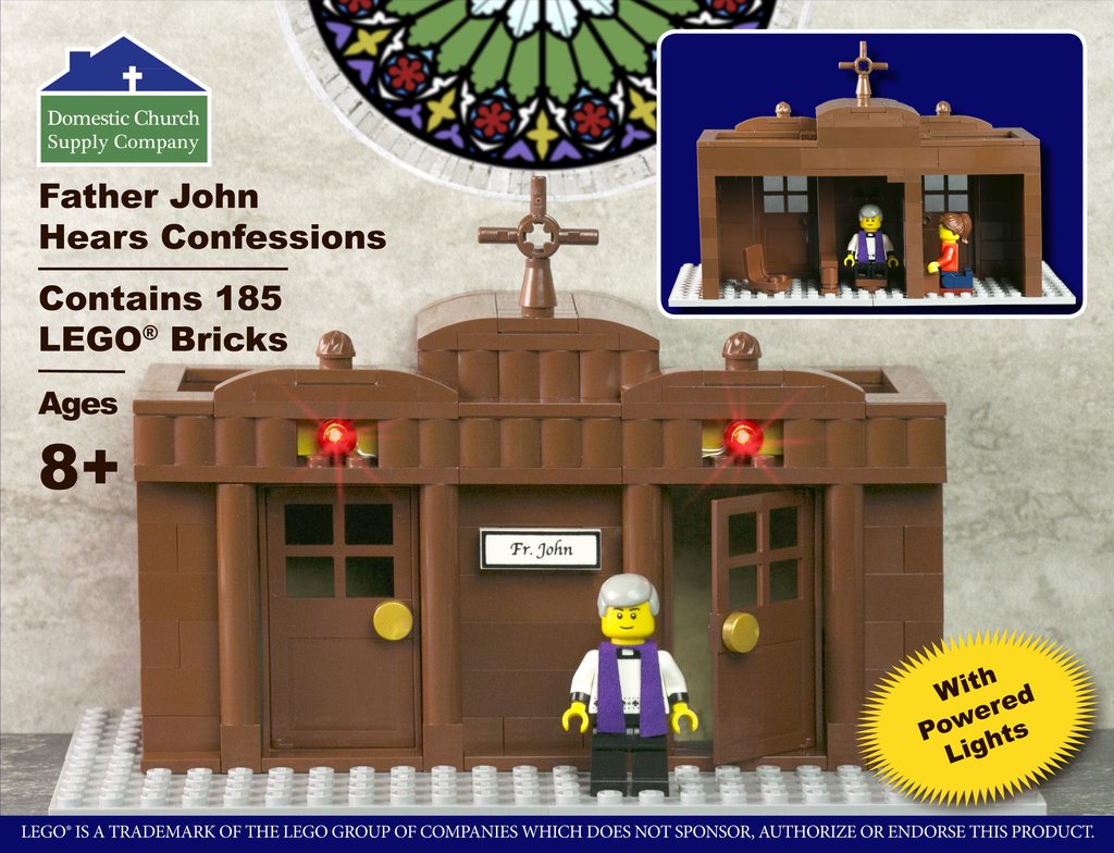 Father John Hears Confession LEGO® Set