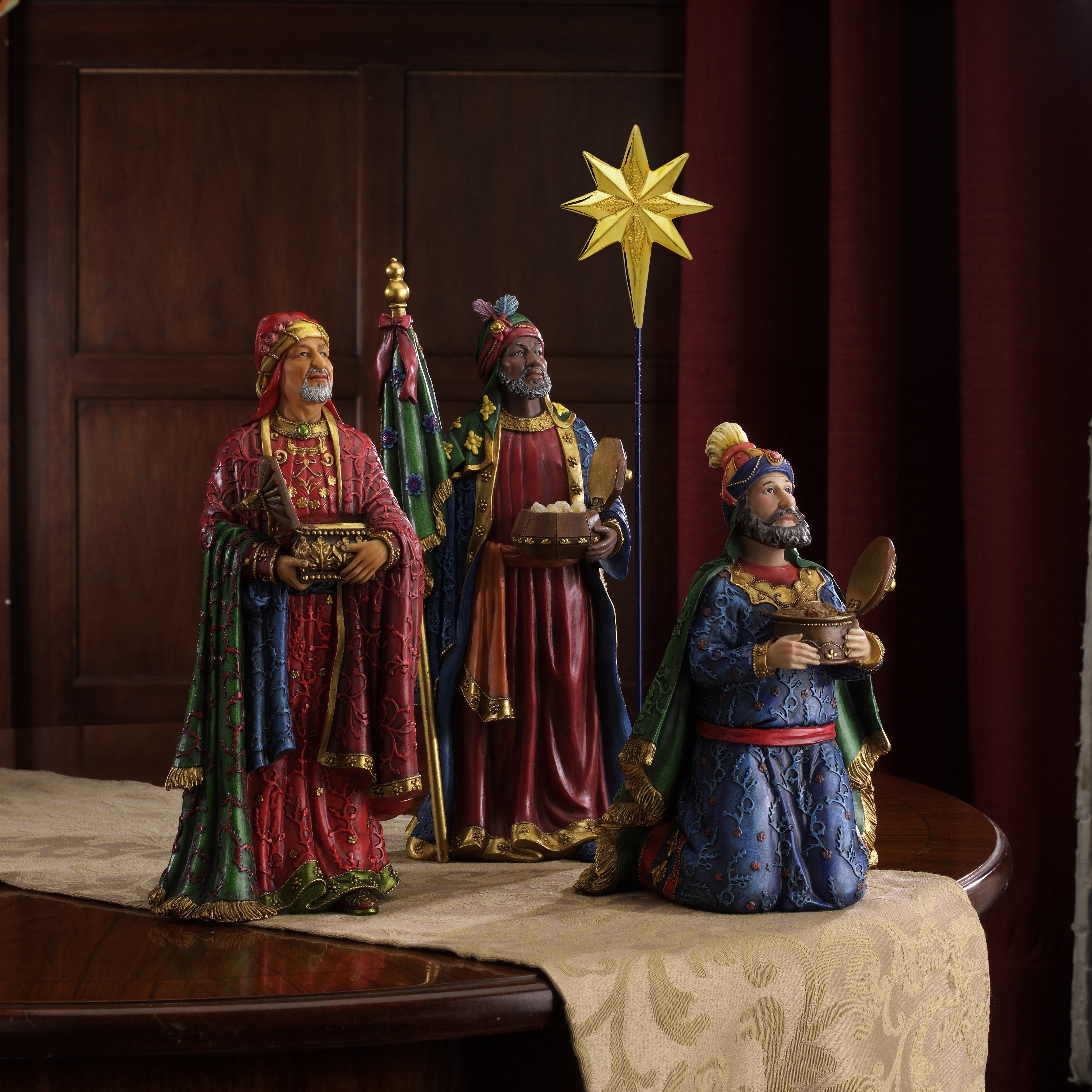 Real Life Nativity - 14 Inch Figures