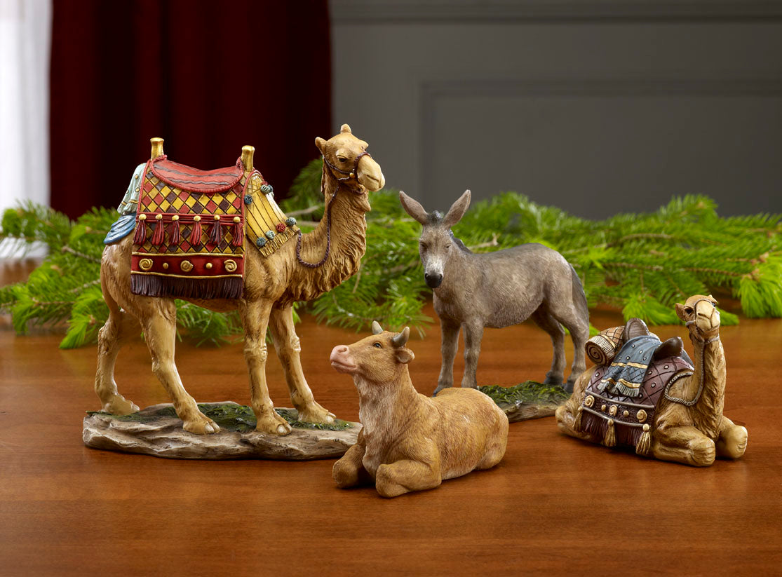 Real Life Nativity - 14 Inch Figures