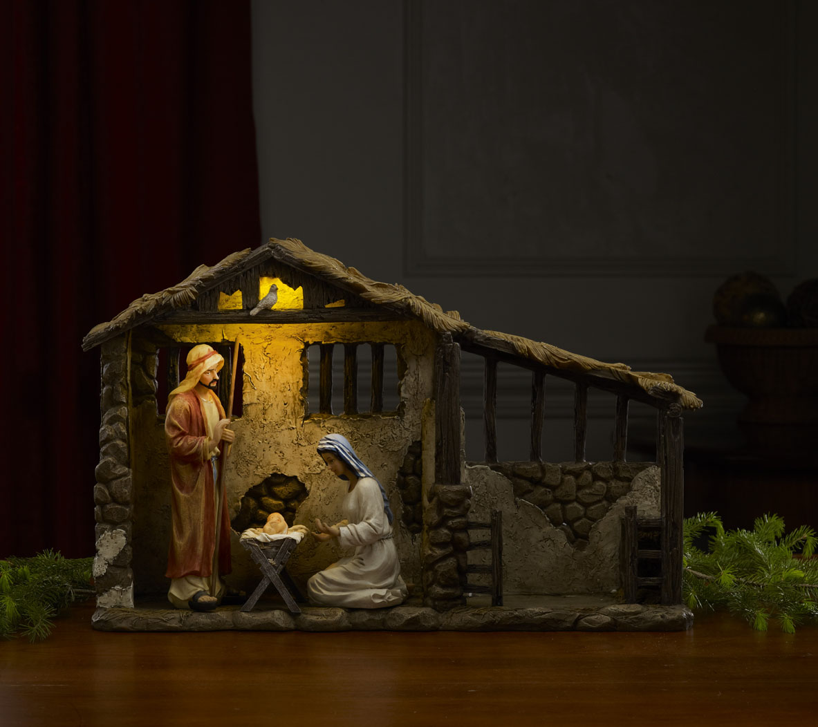 Real Life Nativity - 14 Inch Figures